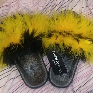 Handmade Fluffy Slides